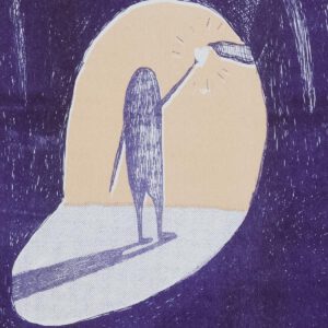 Light in the Dark. (Navy)