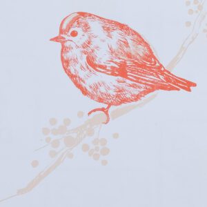 wintergoldhähnchen. (rot)