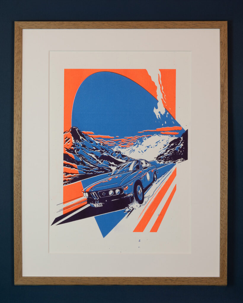 eleganter Holzrahmen Eiche